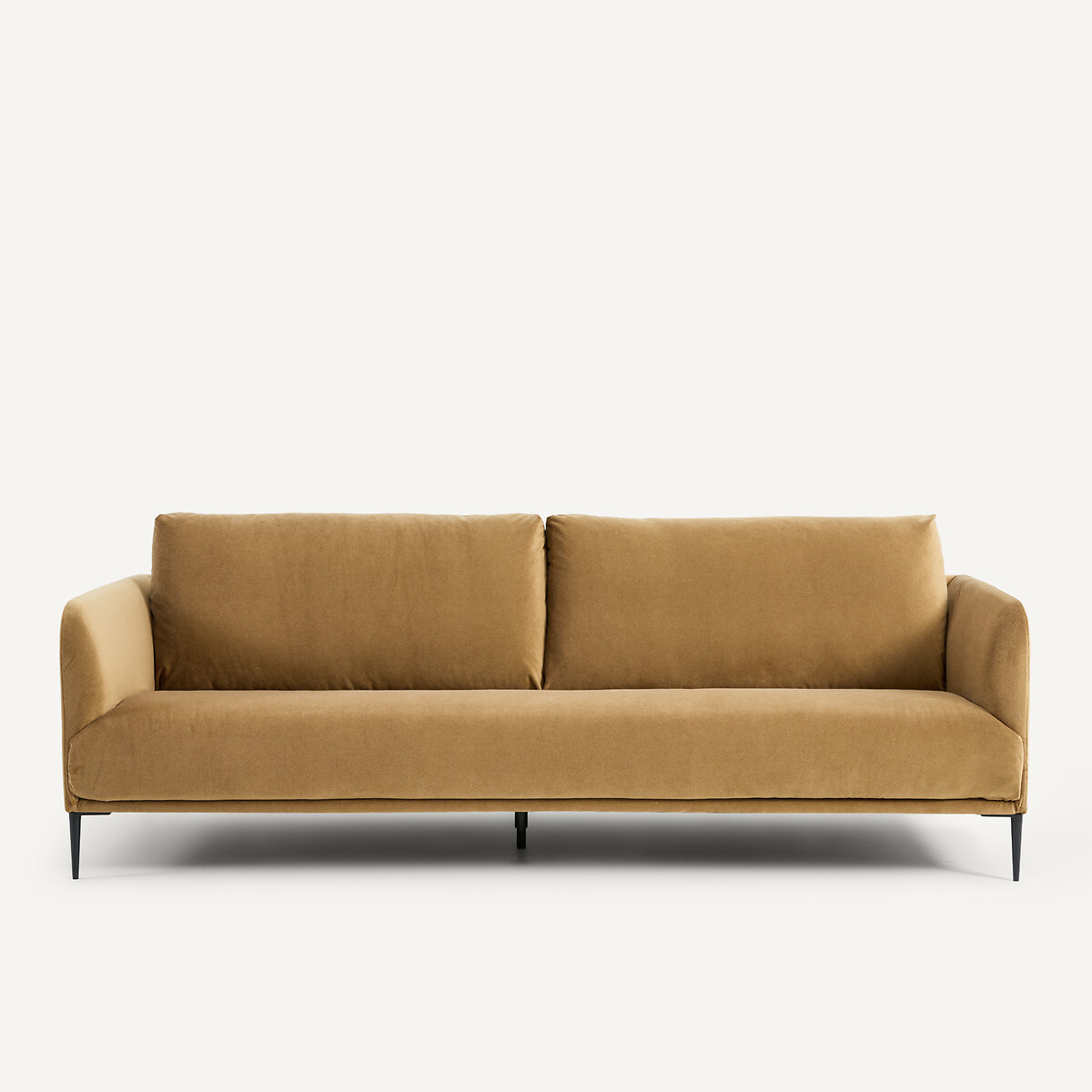 Καναπές από λινό βελούδο Μ103xΠ200xΥ82cm