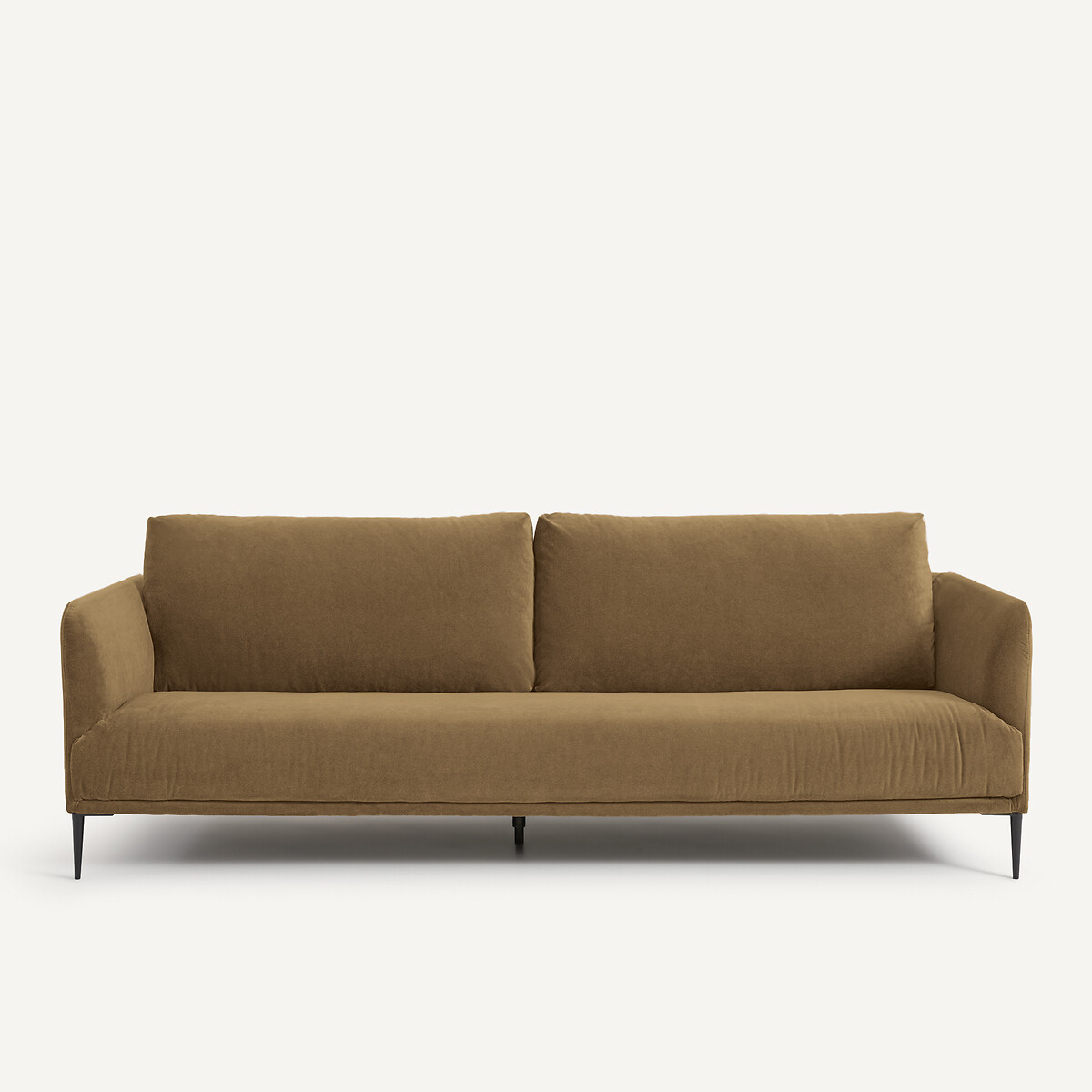 Καναπές από λινό βελούδο Μ103xΠ200xΥ82cm