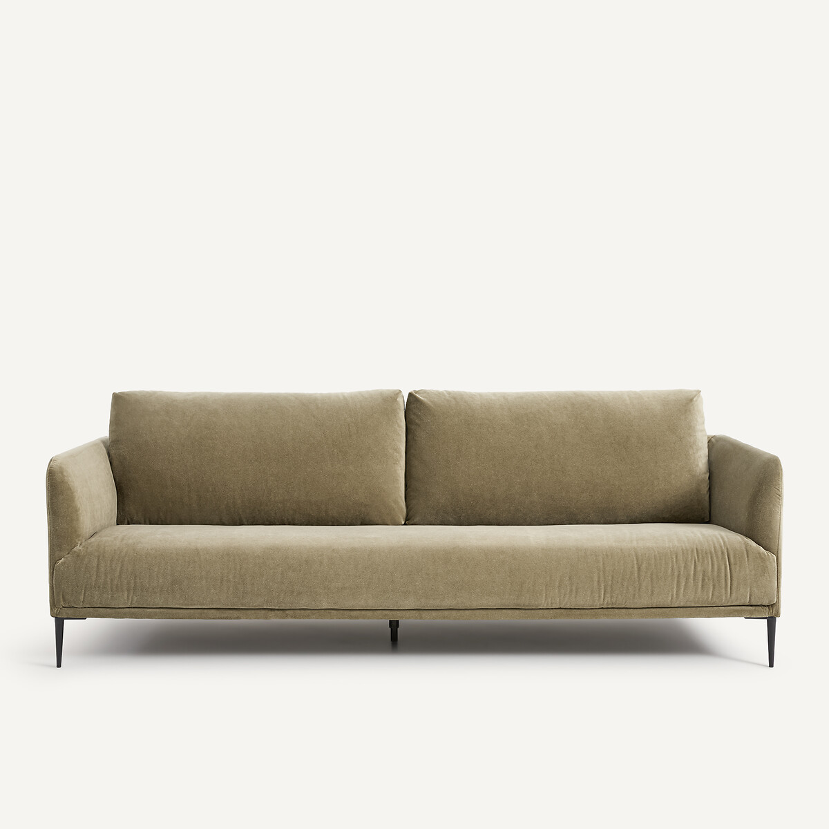 Καναπές από λινό βελούδο Μ103xΠ200xΥ82cm