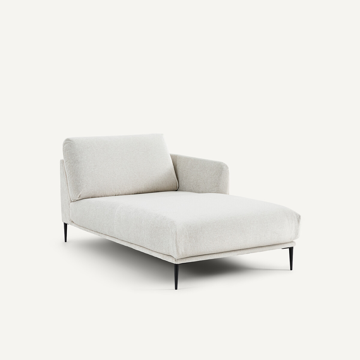 Ανάκλιντρο από λινό βελούδο Μ103xΠ182xΥ82cm