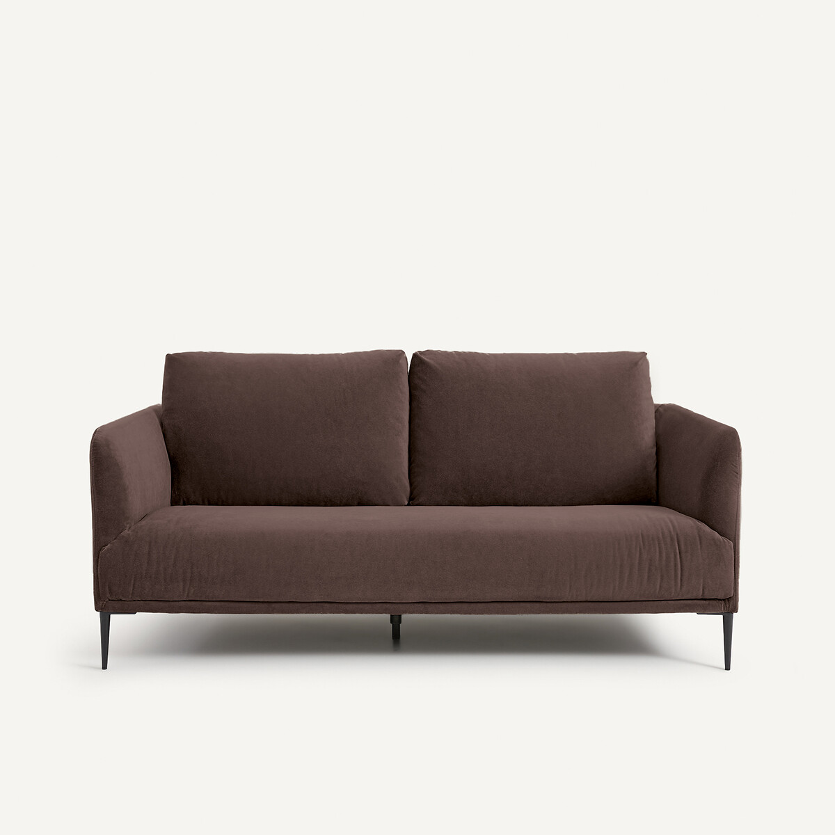 Καναπές compact από λινό βελούδο Μ103xΠ179xΥ82cm