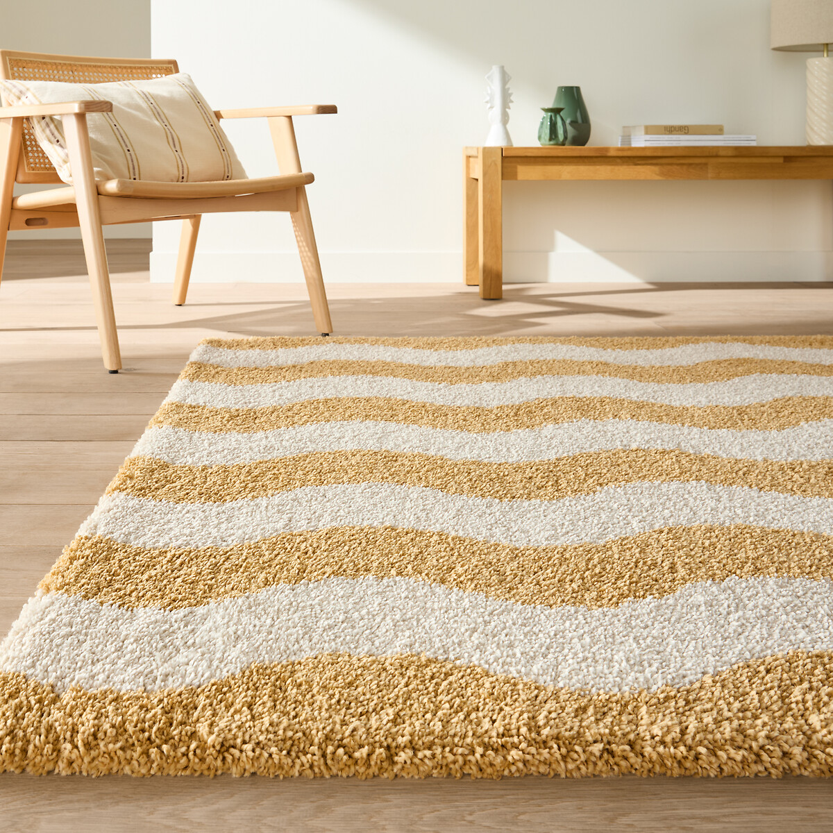 Ορθογώνιο χαλί με κυματιστό μοτίβο 120x170 cm Μ120xΠ170cm