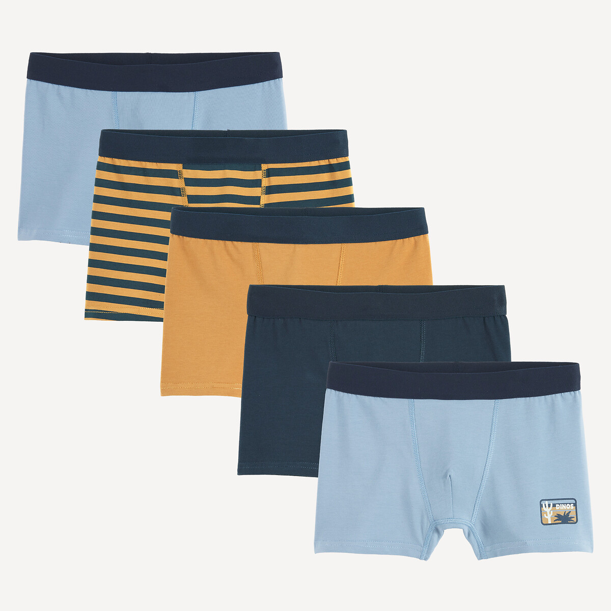 La Redoute Collections Σετ 5 μπόξερ