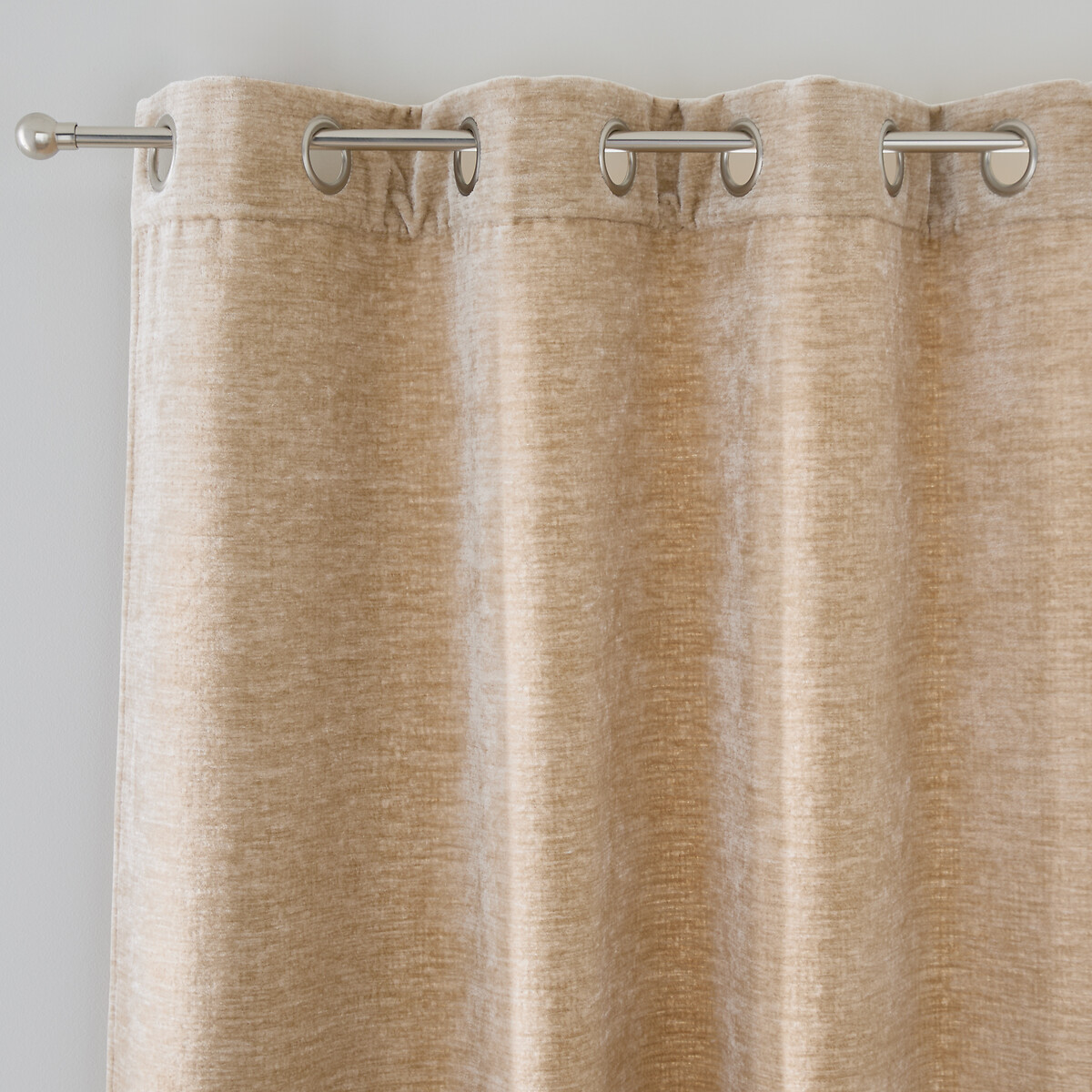 Κουρτίνα από βελούδο με ανάγλυφη υφή 135x250 cm