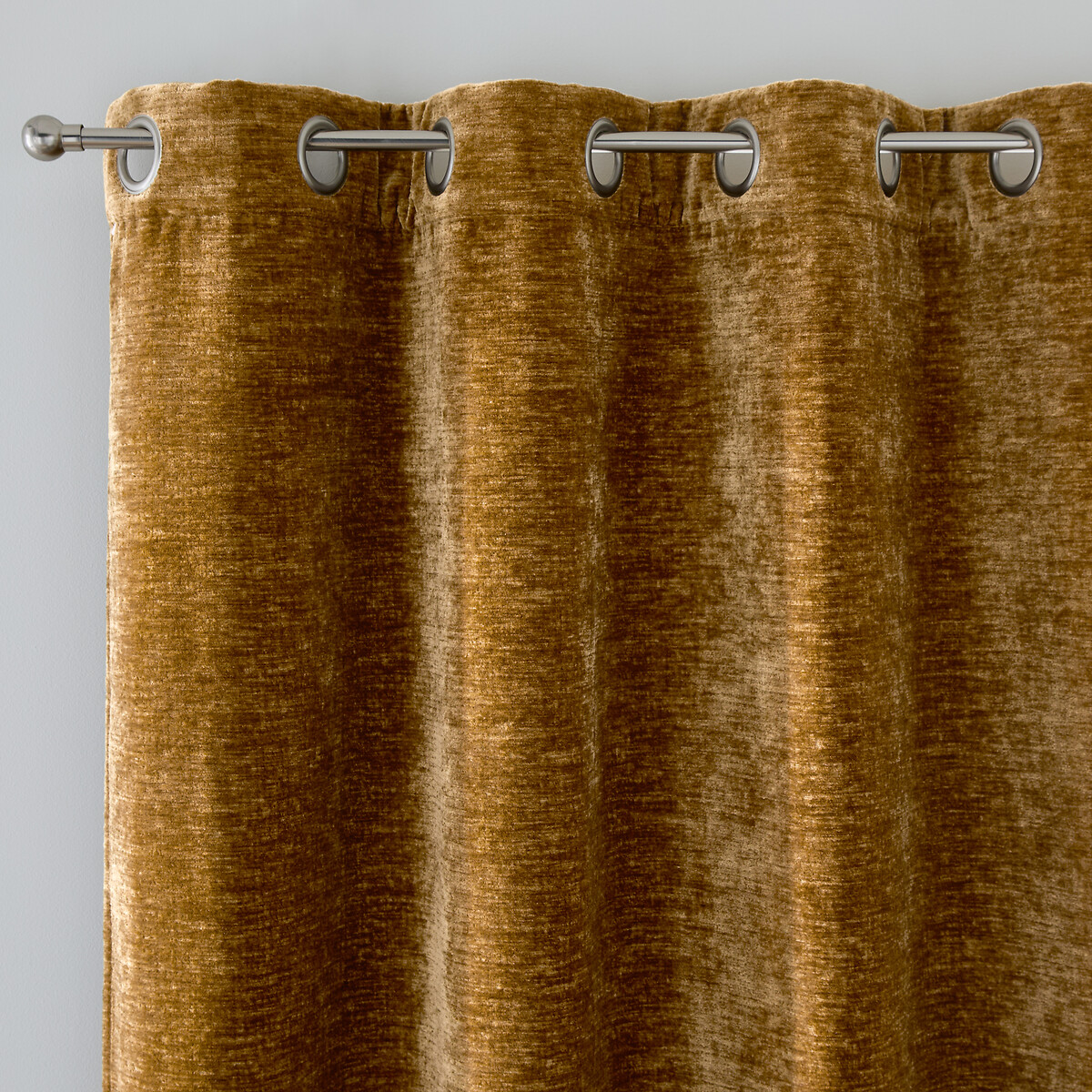 Κουρτίνα από βελούδο με ανάγλυφη υφή 135x250 cm