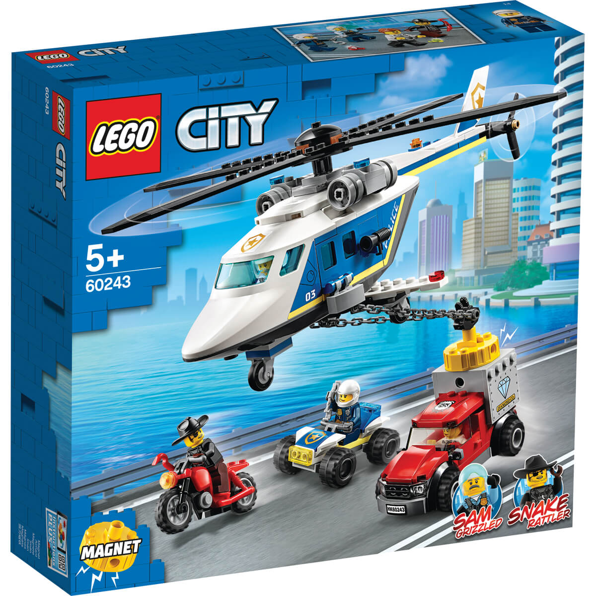 ΠΑΙΔΙ | Παιχνίδια | LEGO | CITY POLICE 60243 Police Helicopter Chase