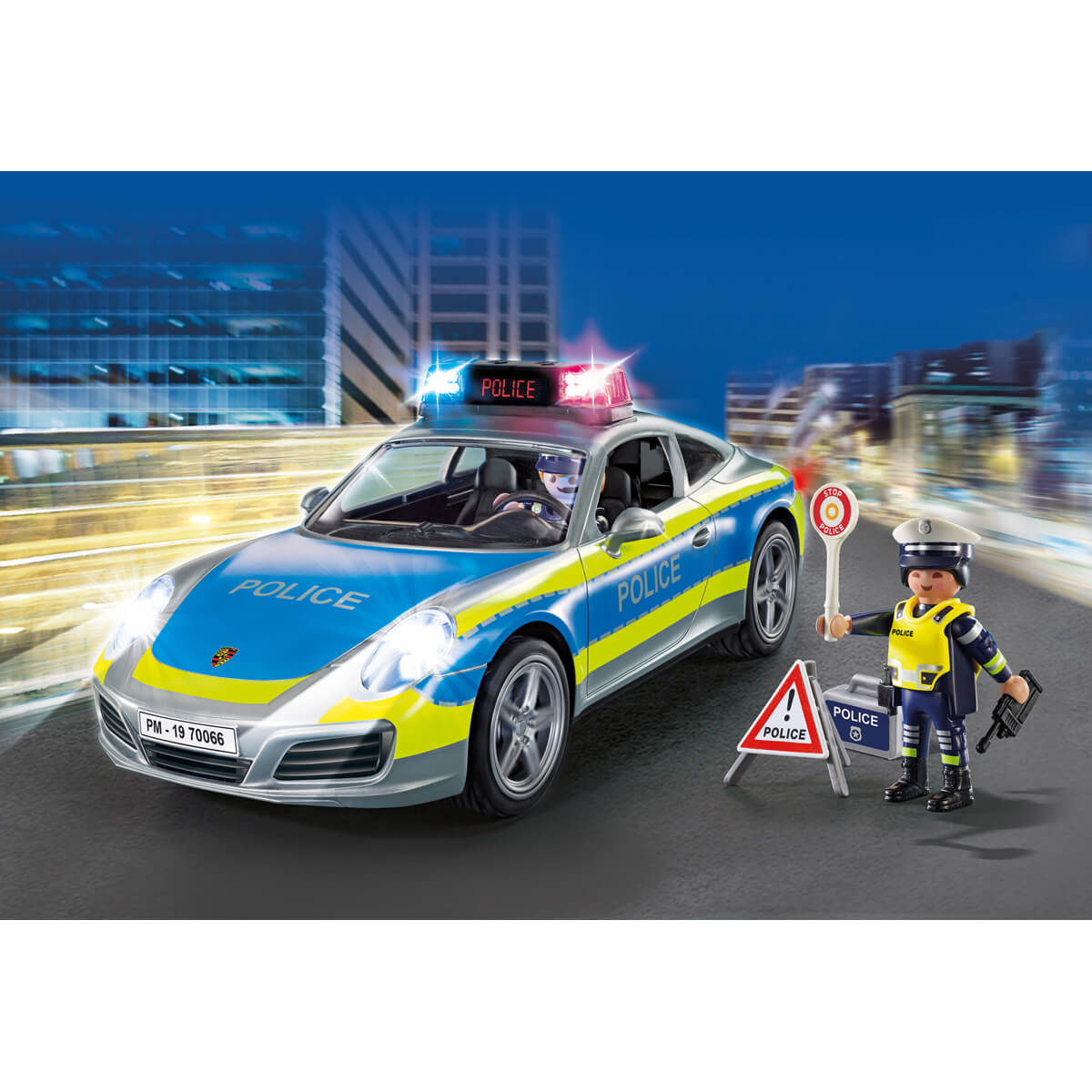 ΠΑΙΔΙ | Παιχνίδια | PLAYMOBIL | ΑΣΤΥΝΟΜΙΑ (ΑΓΟΡΙΑ 4-10 ΕΤΩΝ) Porsche 911 Carrera 4S Αστυνομικό όχημα
