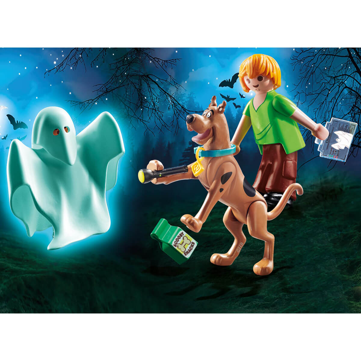 ΠΑΙΔΙ | Παιχνίδια | PLAYMOBIL | SCOOBY-DOO! (UNISEX 5-12 ΕΤΩΝ) Ο Σκούμπι και ο Σάγκι με ένα φάντασμα