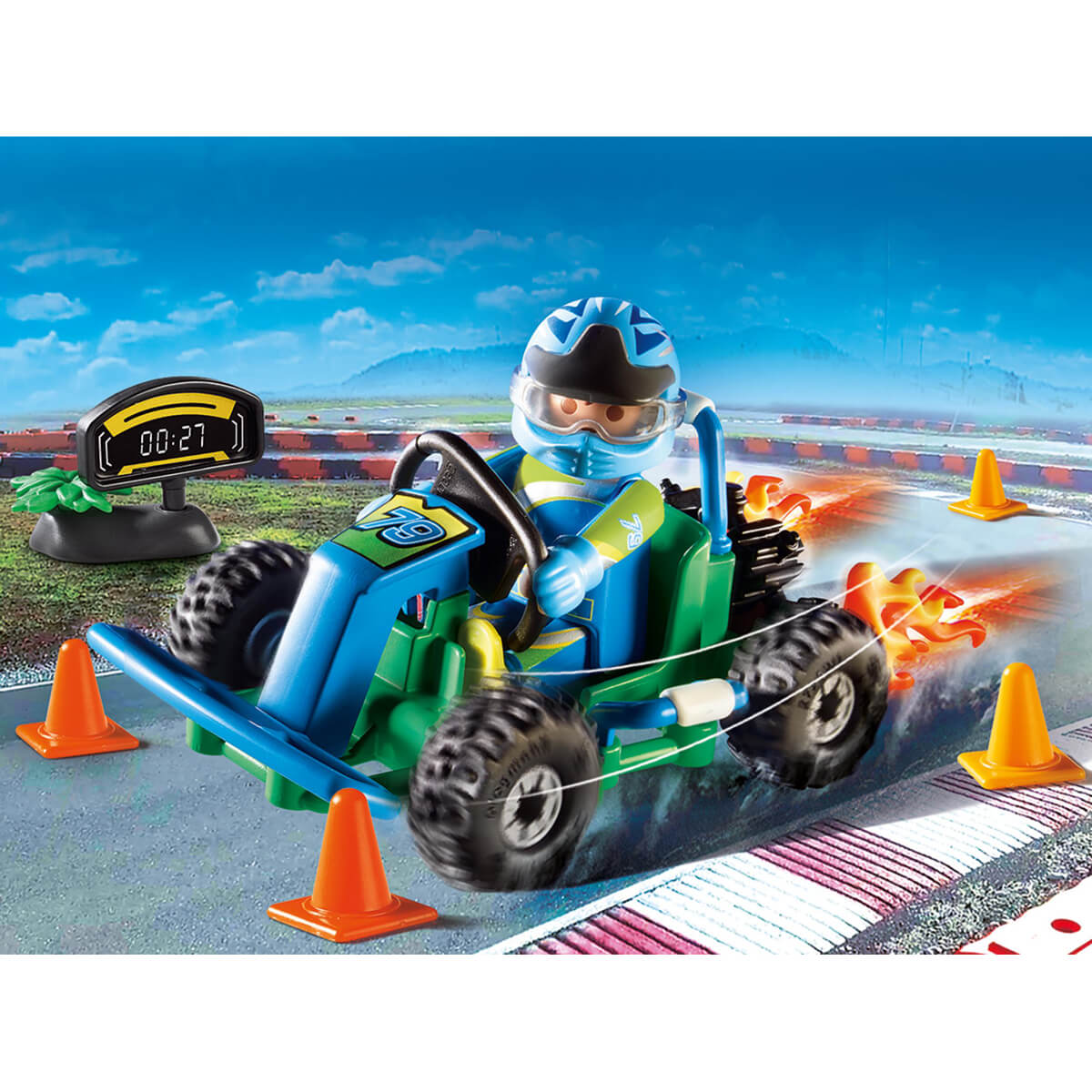 ΠΑΙΔΙ | Παιχνίδια | PLAYMOBIL | GIFT SETS (UNISEX 4+ ΕΤΩΝ) Gift Set "Οδηγός με Go-Kart"