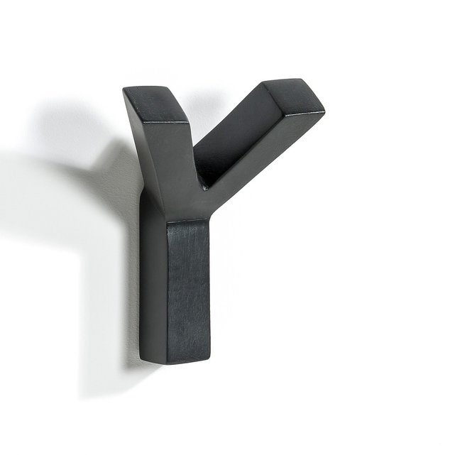 Rama Black Coat Rack with Hooks