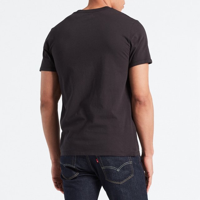 Κοντομάνικο T-Shirt με στρογγυλή λαιμόκοψη