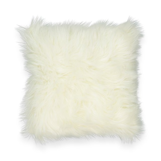 Κάλυμμα μαξιλαριού με συνθετική γούνα LIVIO