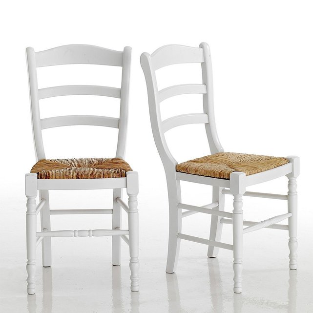 Καρέκλα από μασίφ οξιά Authentic Style (σετ των 2)