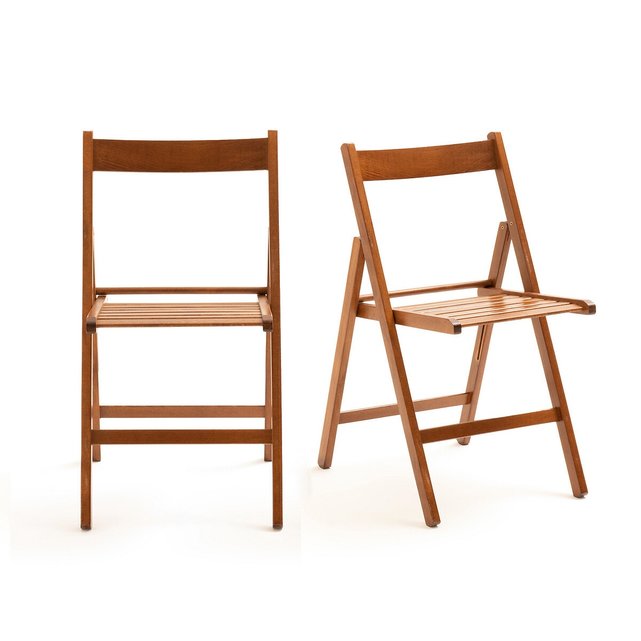 Πτυσσόμενη καρέκλα Yann (σετ των 2)