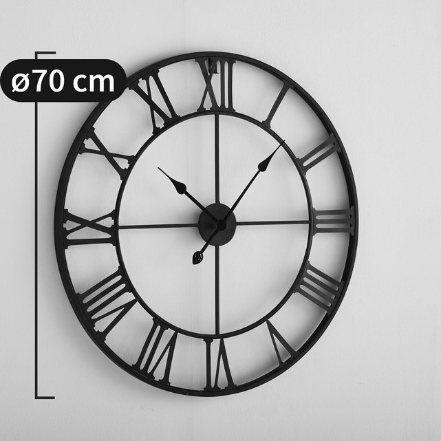 Μεταλλικό ρολόι Δ70 εκ., Zivos