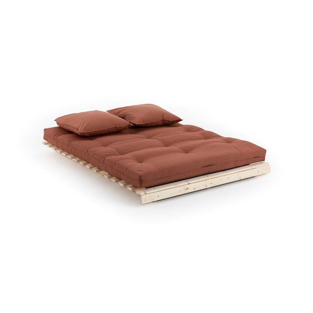 Καναπές-κρεβάτι futon από μασίφ ξύλο, Khyo