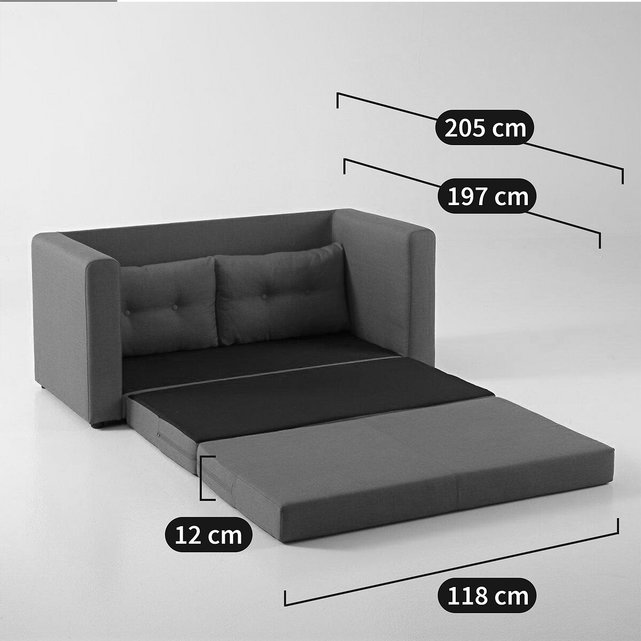 Καναπές-κρεβάτι 2 θέσεων, UDEL