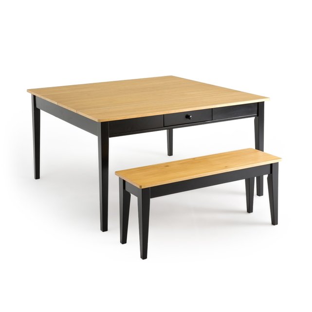 ALVINA Solid Pine 2-Seat Bench