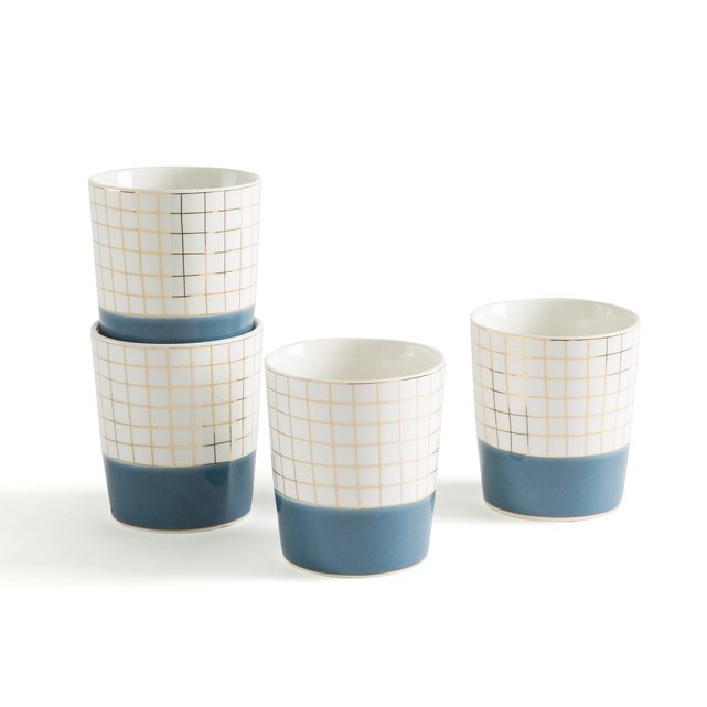 ACAO Set of 4 Porcelain Tumblers