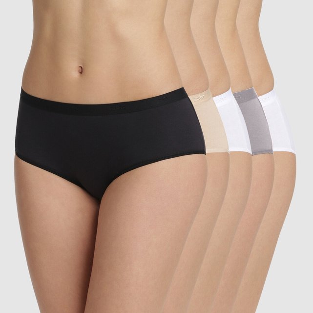Σετ 5 σλιπ hipster, Les Pockets EcoDim