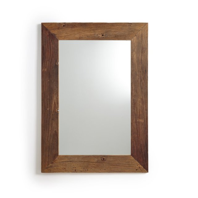 Καθρέφτης από ξύλο φτελιάς, 120 x 80 εκ., Paros