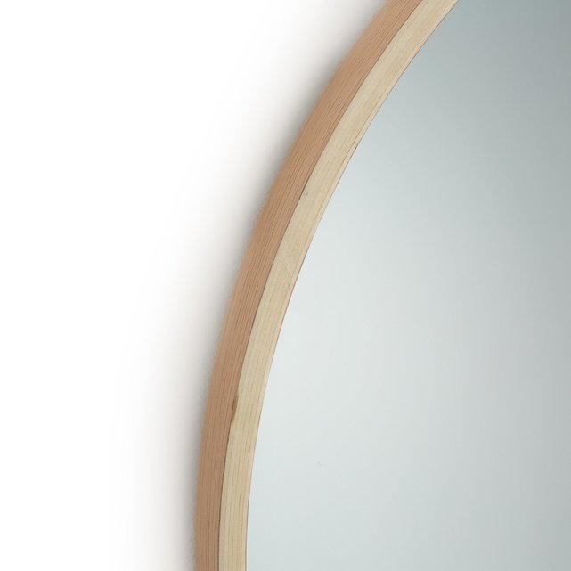 Στρογγυλός καθρέφτης από ξύλο δρυ, Alaria