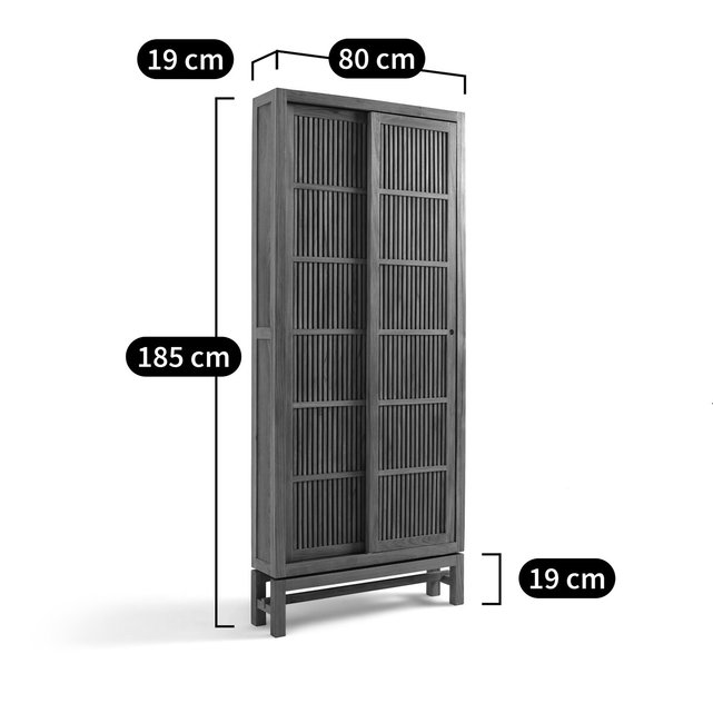 Ντουλάπα από ξύλο teak FSC, Castilla