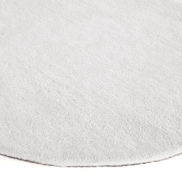 Renzo Round Tufted Cotton Rug, Small Version