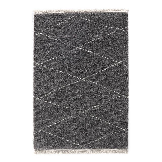 Fatouh Berber Style Rug with Diamond Patterns