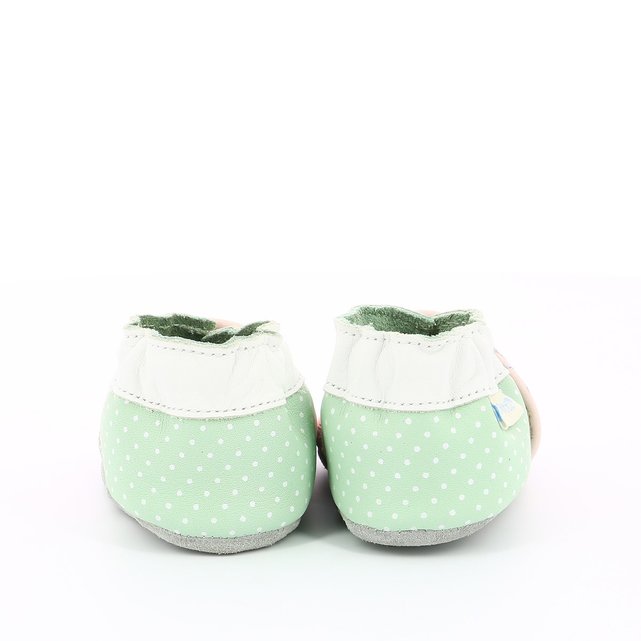 Fruits Party Leather Bootees