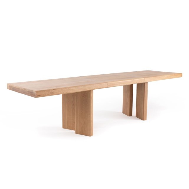 Επεκτεινόμενο τραπέζι από μασίφ ξύλο δρυ FSC*, Olaga