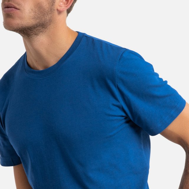 Κοντομάνικη μπλούζα με στρογγυλή λαιμόκοψη Oeko Tex