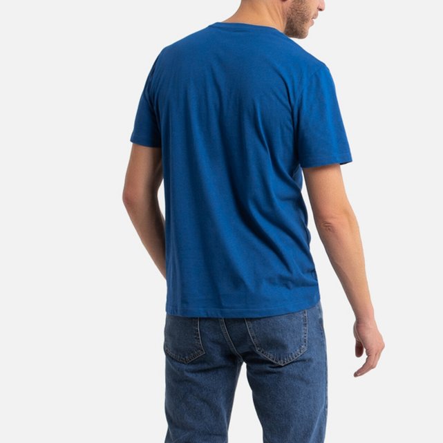 Κοντομάνικη μπλούζα με στρογγυλή λαιμόκοψη Oeko Tex