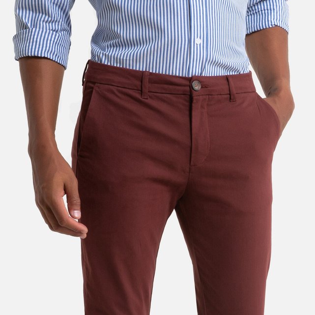 Παντελόνι chino σε γραμμή slim