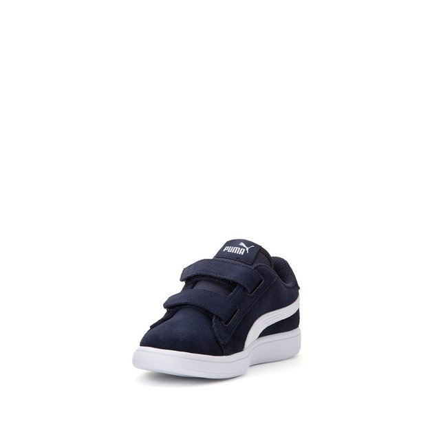 Kids V2 SD V PS Touch n Close Leather Trainers