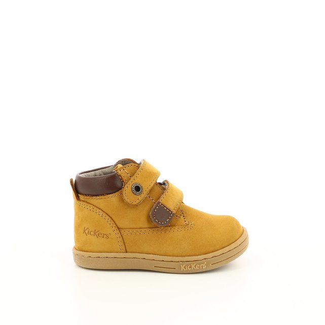 Kids Tackeasy Suede Touch n Close Ankle Boots