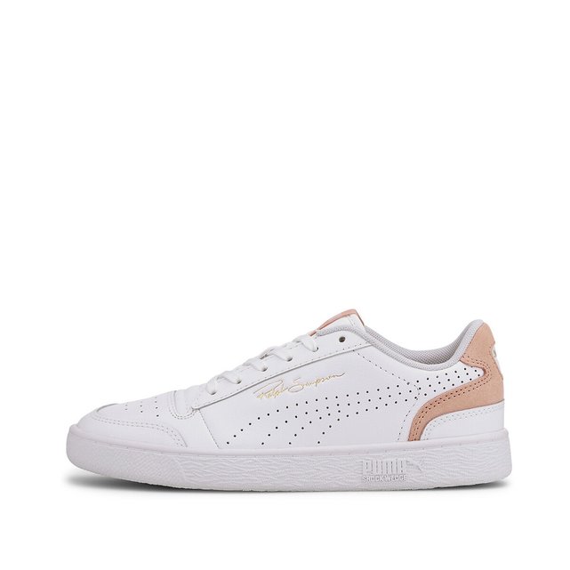 Ralph Sampson Lo Perf Brushed Trainers in Leather