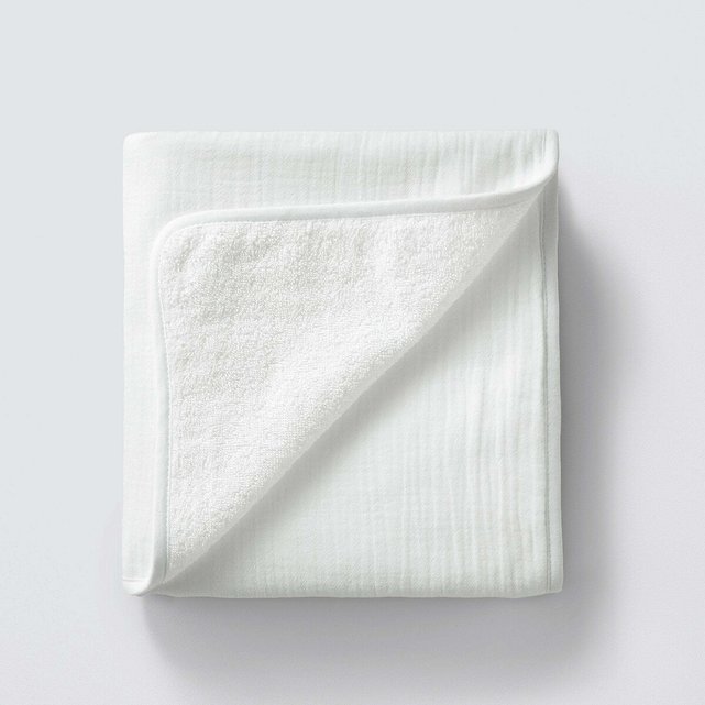 Πετσέτα μπάνιου από βαμβακερό πετσετέ ύφασμα/βαμβακερή γάζα, Kumla