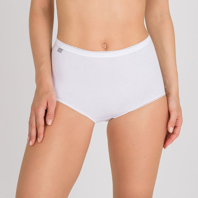 Σετ 3 μάξι σλιπ + 2 δώρο, Coton Stretch