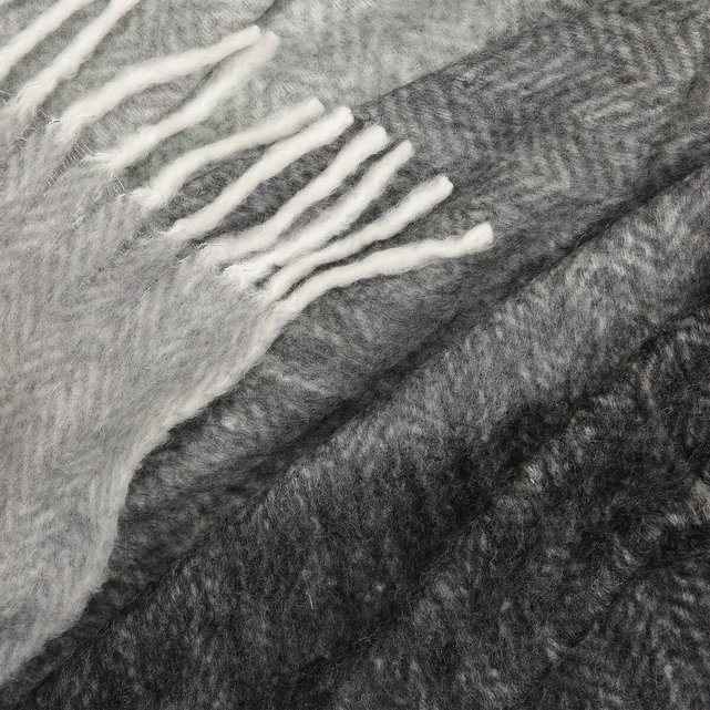Ζεστό ριχτάρι με μοτίβο ψαροκόκαλο, Lichen
