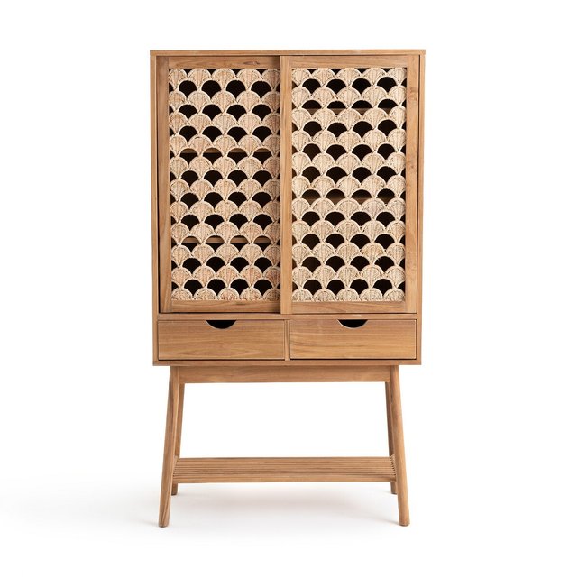 Ψηλός μπουφές από μασίφ teak, Palma
