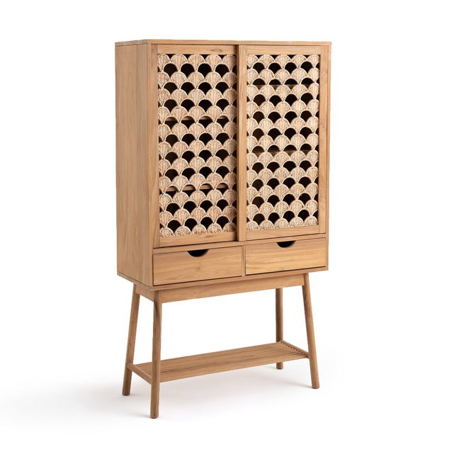 Ψηλός μπουφές από μασίφ teak, Palma