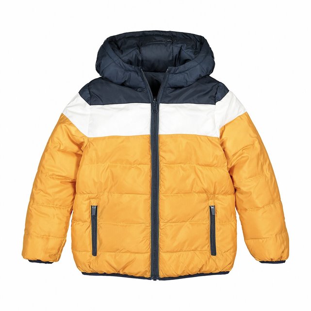 Reversible Hooded Padded Jacket, 3-12 Years