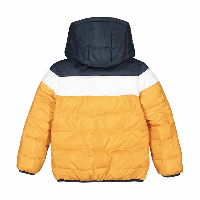 Reversible Hooded Padded Jacket, 3-12 Years