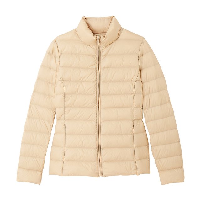 Lightweight Padded Puffer Jacket with High-Neck
