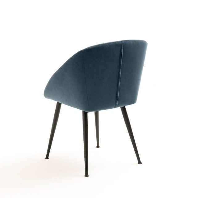 Fauteuil de table en velours, TOPIM