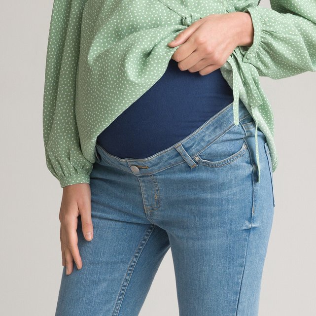 Slim τζιν εγκυμοσύνης από οργανικό βαμβάκι