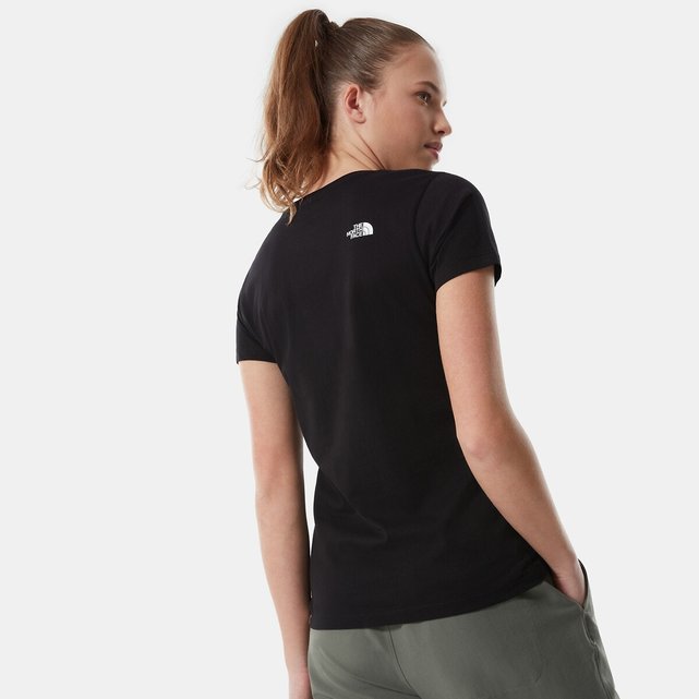 Κοντομάνικο T-shirt με στρογγυλή λαιμόκοψη και λογότυπο, Easy