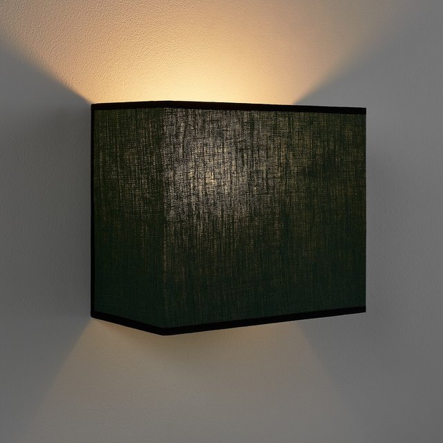 Thade Rectangular Linen Wall Light