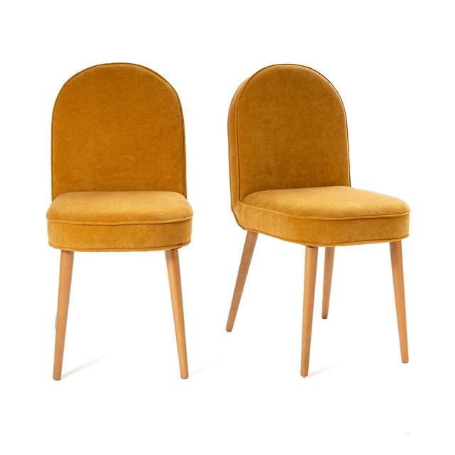 Σετ 2 βελούδινες καρέκλες, Buisseau